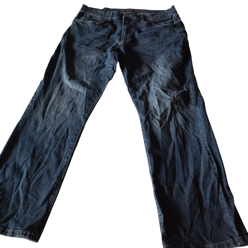 Lucky Brand 223 Straight Leg Jeans Mens 34x29 Dark Wash Blue Denim Pants